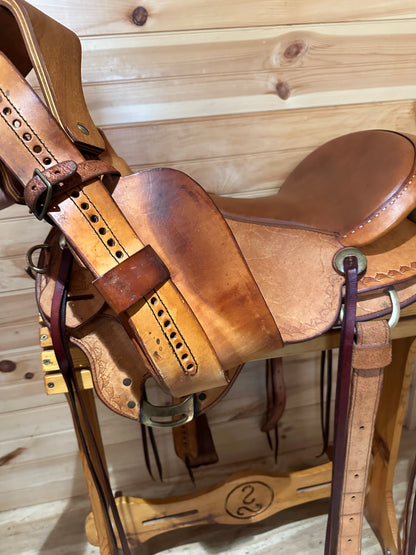 16.5” Parelli Natural Performer Western Saddle