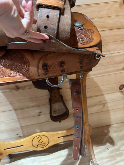 16” Circle Y Equitation Show Saddle model 3660