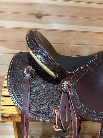 16” McCall Mclite All Around Western Saddle A097 524