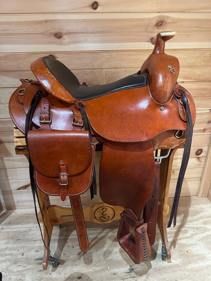16” Colorado Saddlery “Top of the Rockies Trail” Western Saddle Model 200-6335