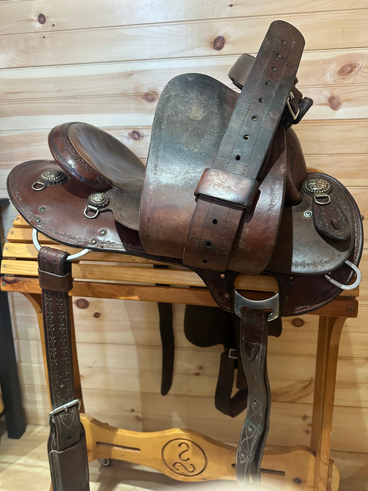 14” Clinton Anderson Aussie Stock Saddle by Martin Saddlery