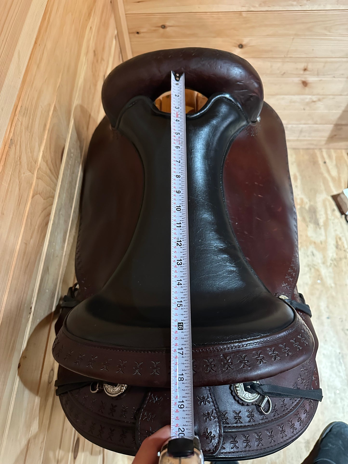 17” Circle Y Mississippi Trail Gaiter Western Gaited Saddle Model 1585