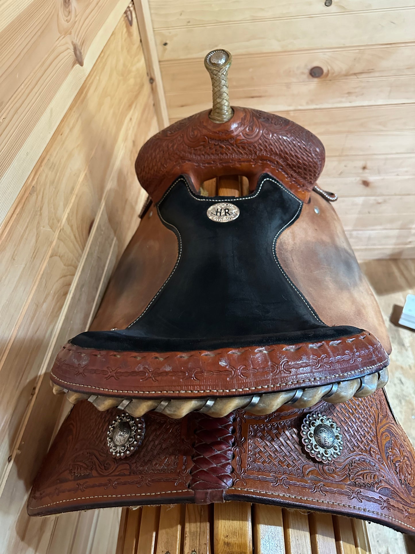 15” Hud Roberts HR Barrel Racing Western Saddle