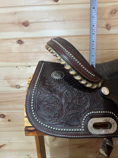 15” Billy Cook BW Barrel Racing Saddle Model 1930