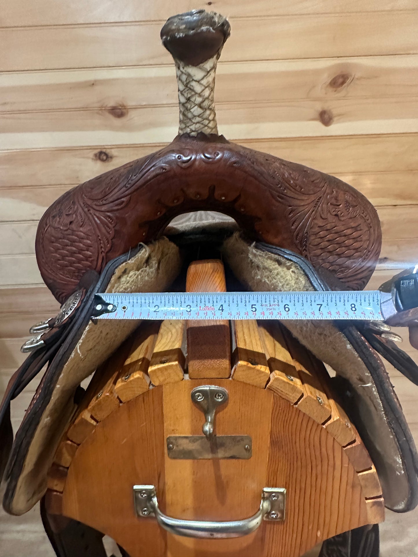 14.5” Circle Y Martha Josey Ultimate Barrel Racing Saddle Model