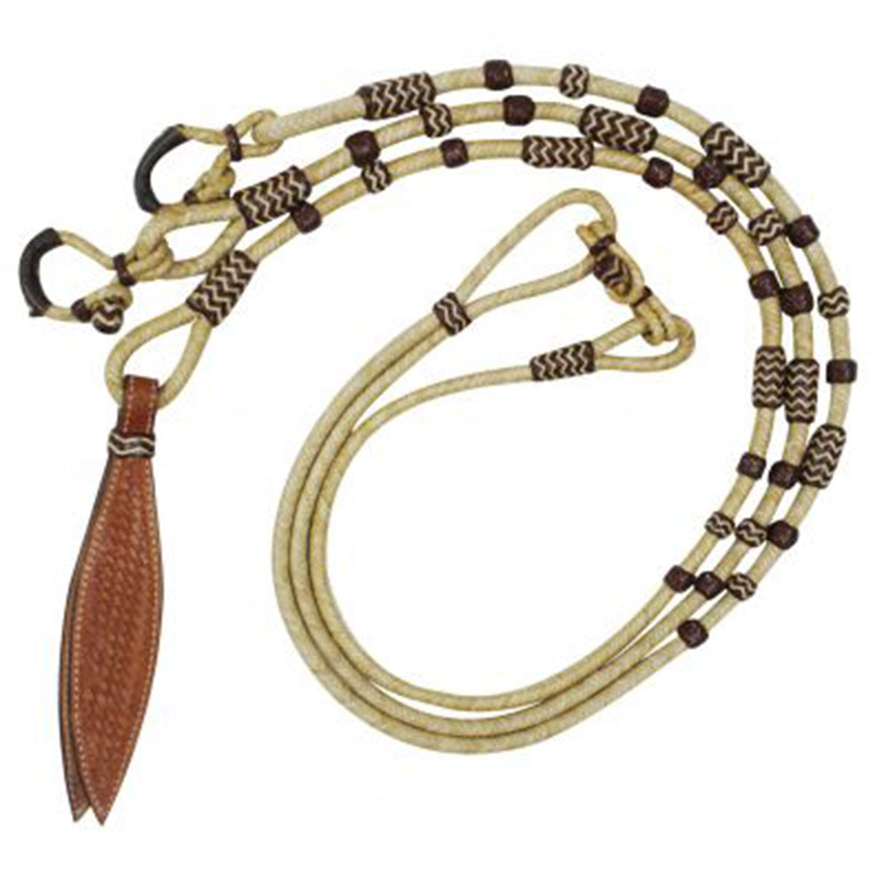 Sagebrush 8' x 1/4" Natural Rawhide Romal Reins