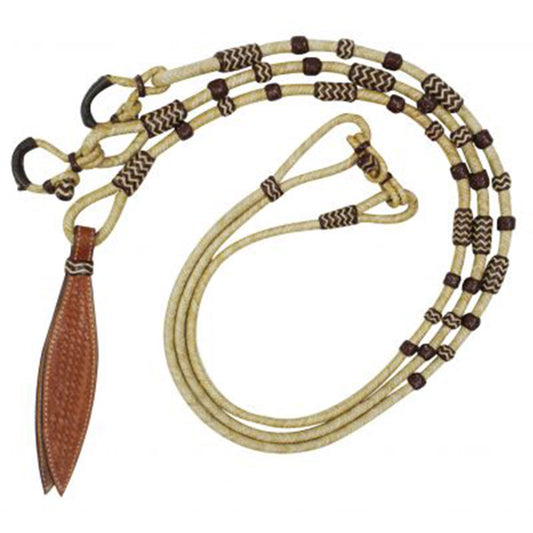 Sagebrush 8' x 1/4" Natural Rawhide Romal Reins