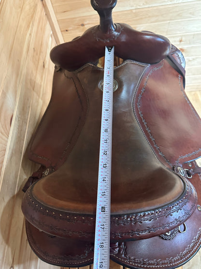 16” Clinton Anderson Aussie Saddle by Martin Saddlery