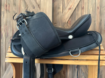 16” Abetta Sublime Lightweight Synthetic Trail Saddle Model-20500W-6