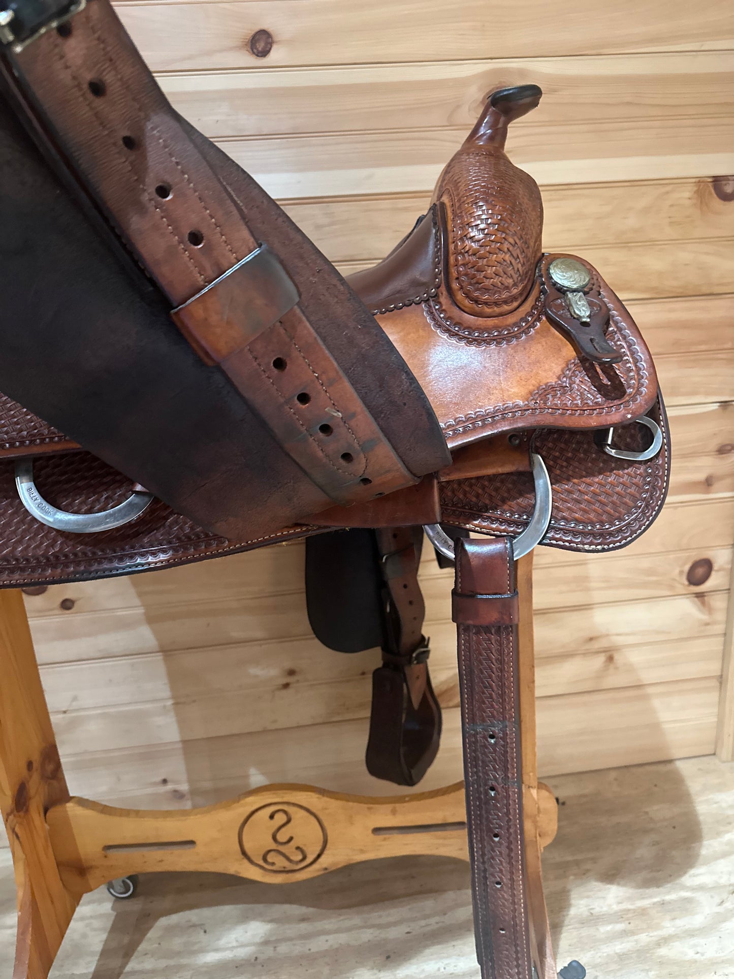 16” Billy Cook Classic Reiner Sulphur OK Western Saddle Model 6005