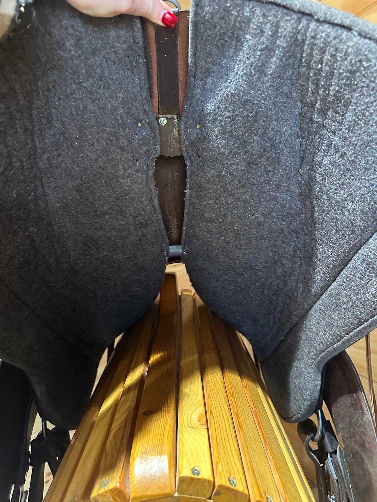 16.5” Tucker Ranch Hand Western Trail Saddle Model 250