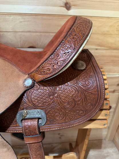 15” Circle Y Proven NBHA Barrel Racing Western Saddle Model 2026