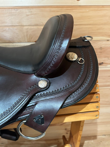 16” Circle Y Virginia Flex2 Trail Gaiter Gaited Endurance Saddle Model 1588 (2020)