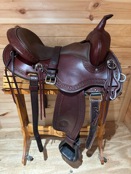 16” Circle Y Buffalo Gap Trail Western Saddle Model 2614