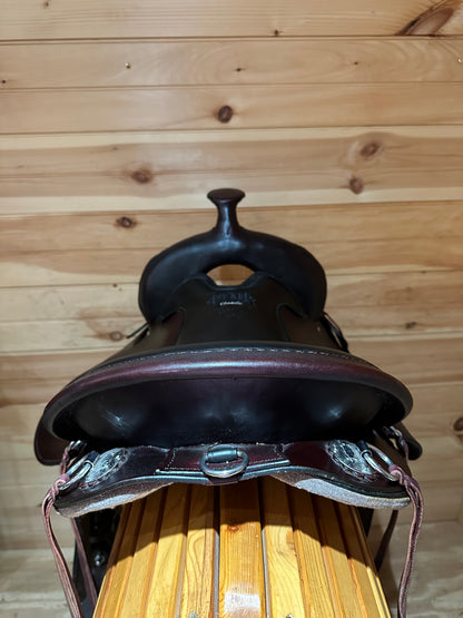 16.5” Tucker Meadow Creek Round Skirt Western Trail Saddle Model T91 (2020)