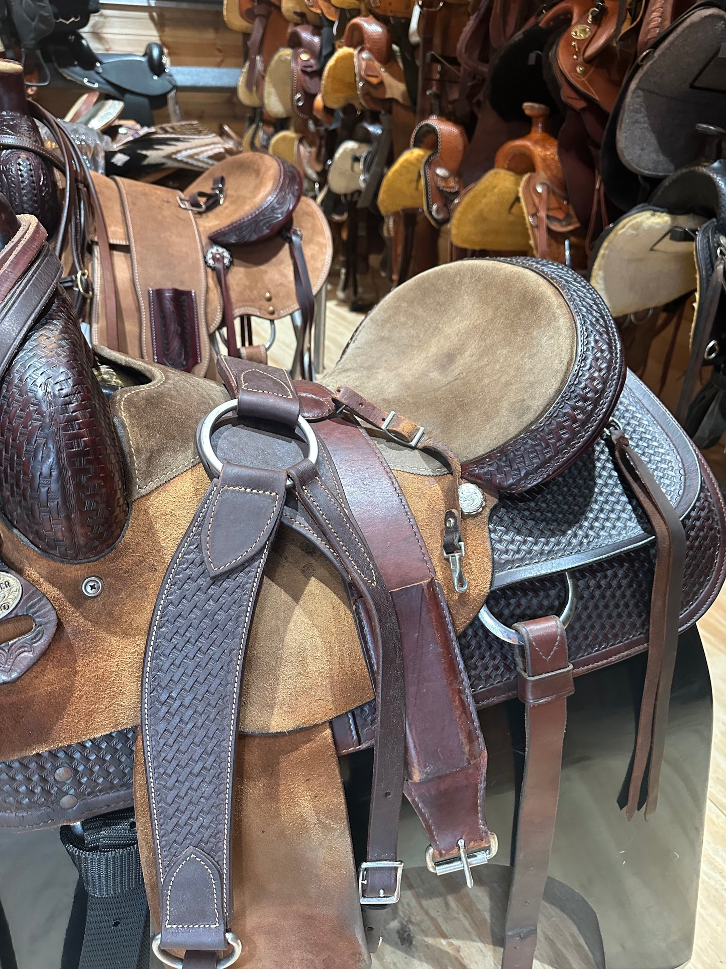 16” Circle Y Team Penner Western saddle Model 2634