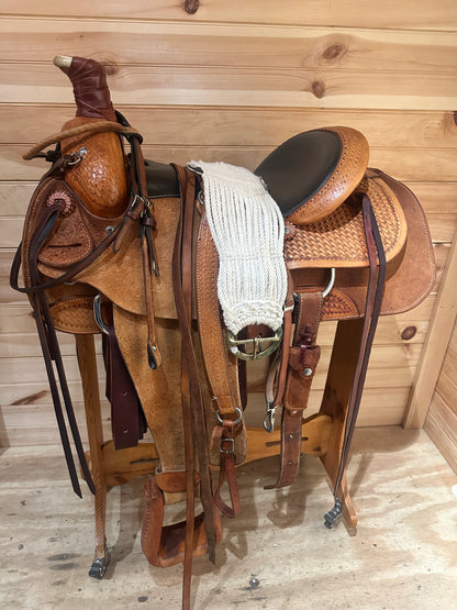 16” Colorado Saddlery “Hat Creek Roper” Western Saddle Model 0-306