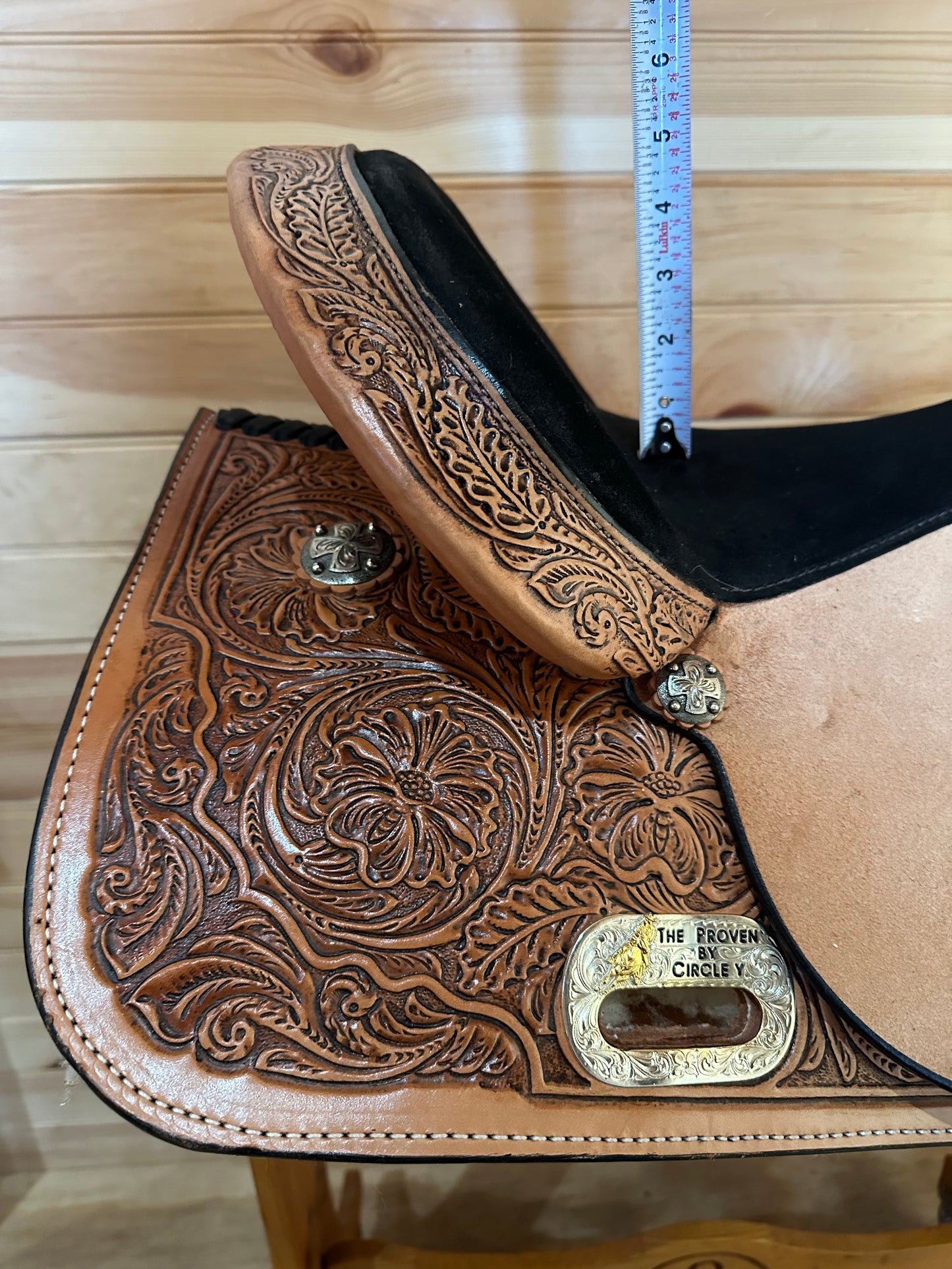 17” Circle Y The Proven Mansfield Western Barrel Saddle Model 6221