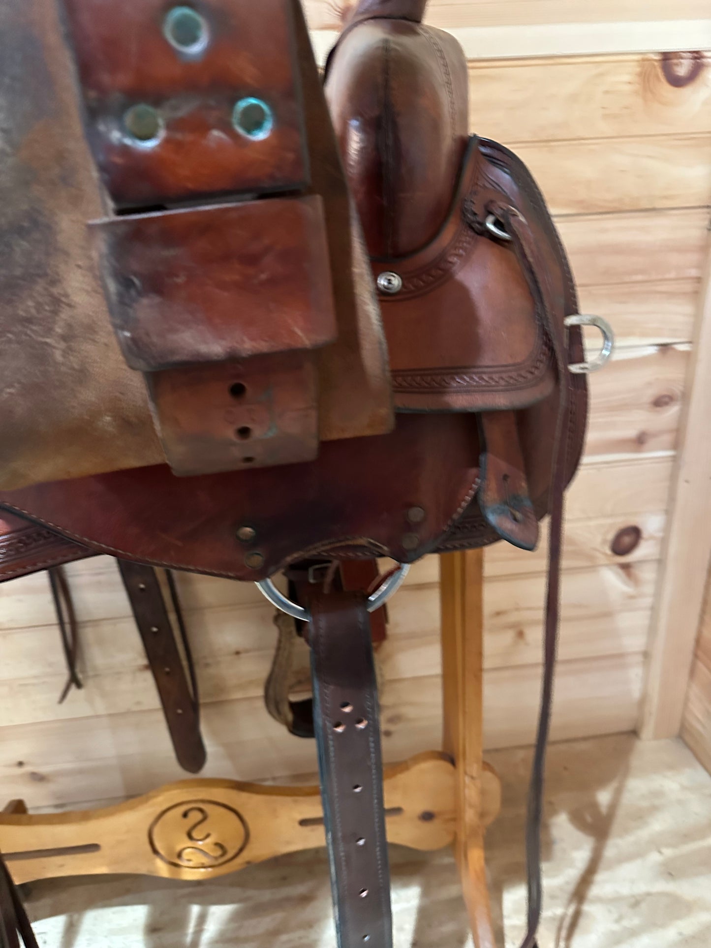 16” Circle Y All-Around Ranch Roper Western Saddle Model 1124