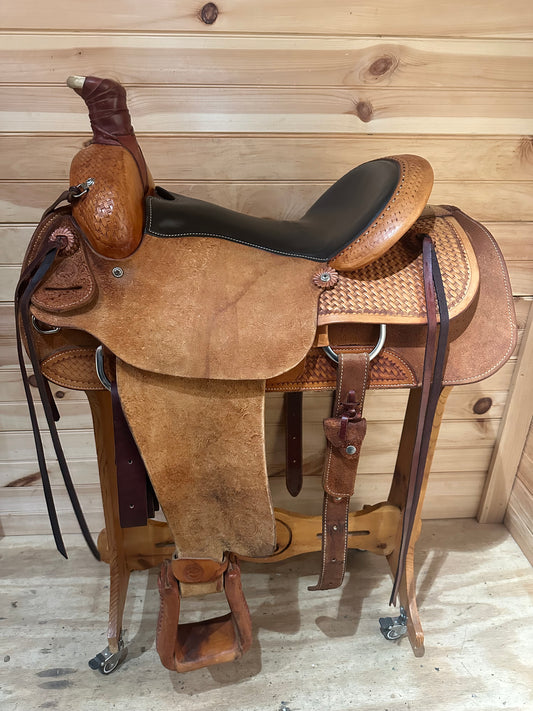 16” Colorado Saddlery “Hat Creek Roper” Western Saddle Model 0-306