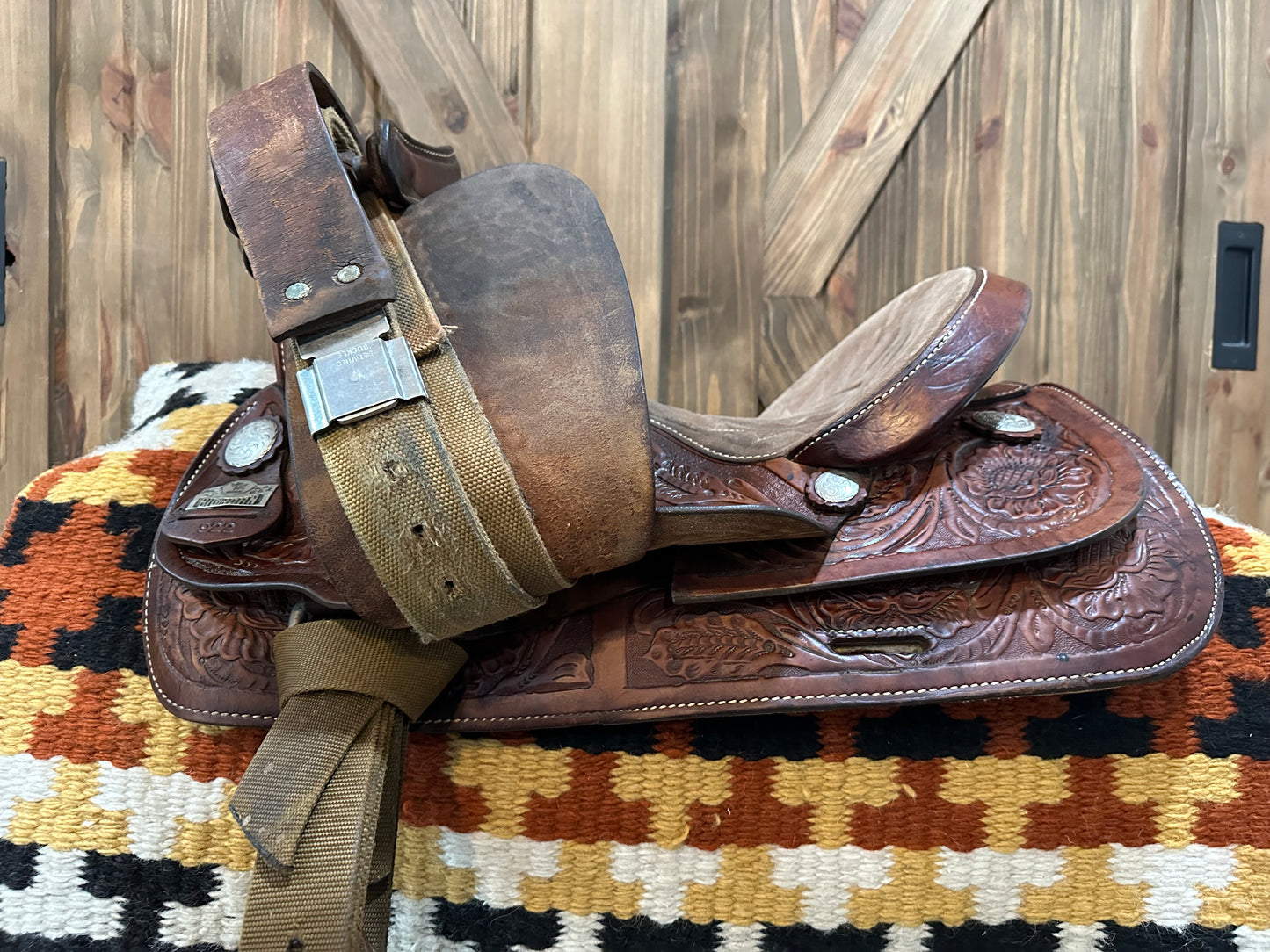 15” Big Horn Western Trail Saddle Model # 922