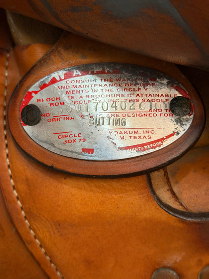 17” Circle Y Pro Cutter Western Saddle Model 2530