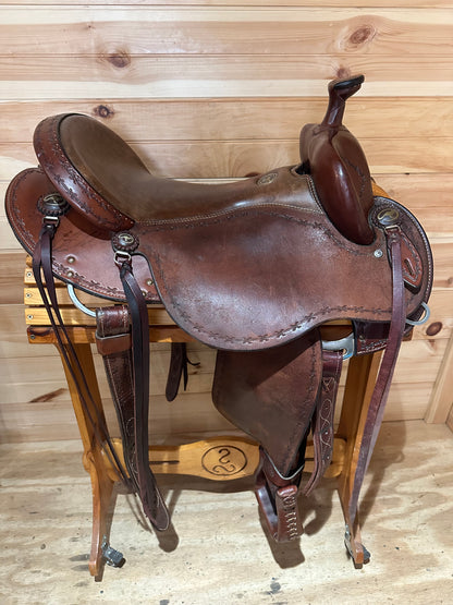16” Clinton Anderson Aussie Saddle by Martin Saddlery
