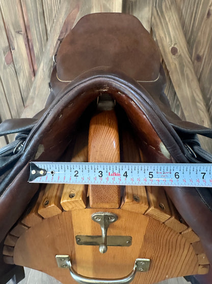 17.5” Stubben Siegfried C.S. Close contact/Jump Saddle