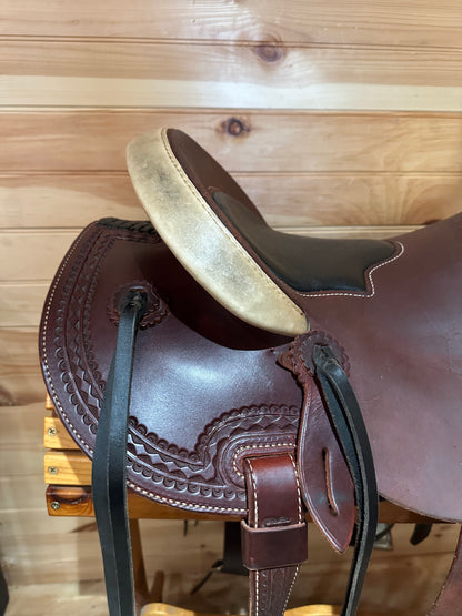 16” McCall Mclite All Around Western Saddle A047 325