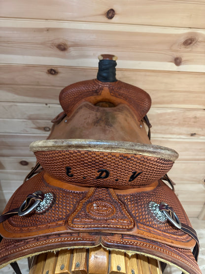 16” Saltgrass Saddlery Ranch Roper Western Saddle