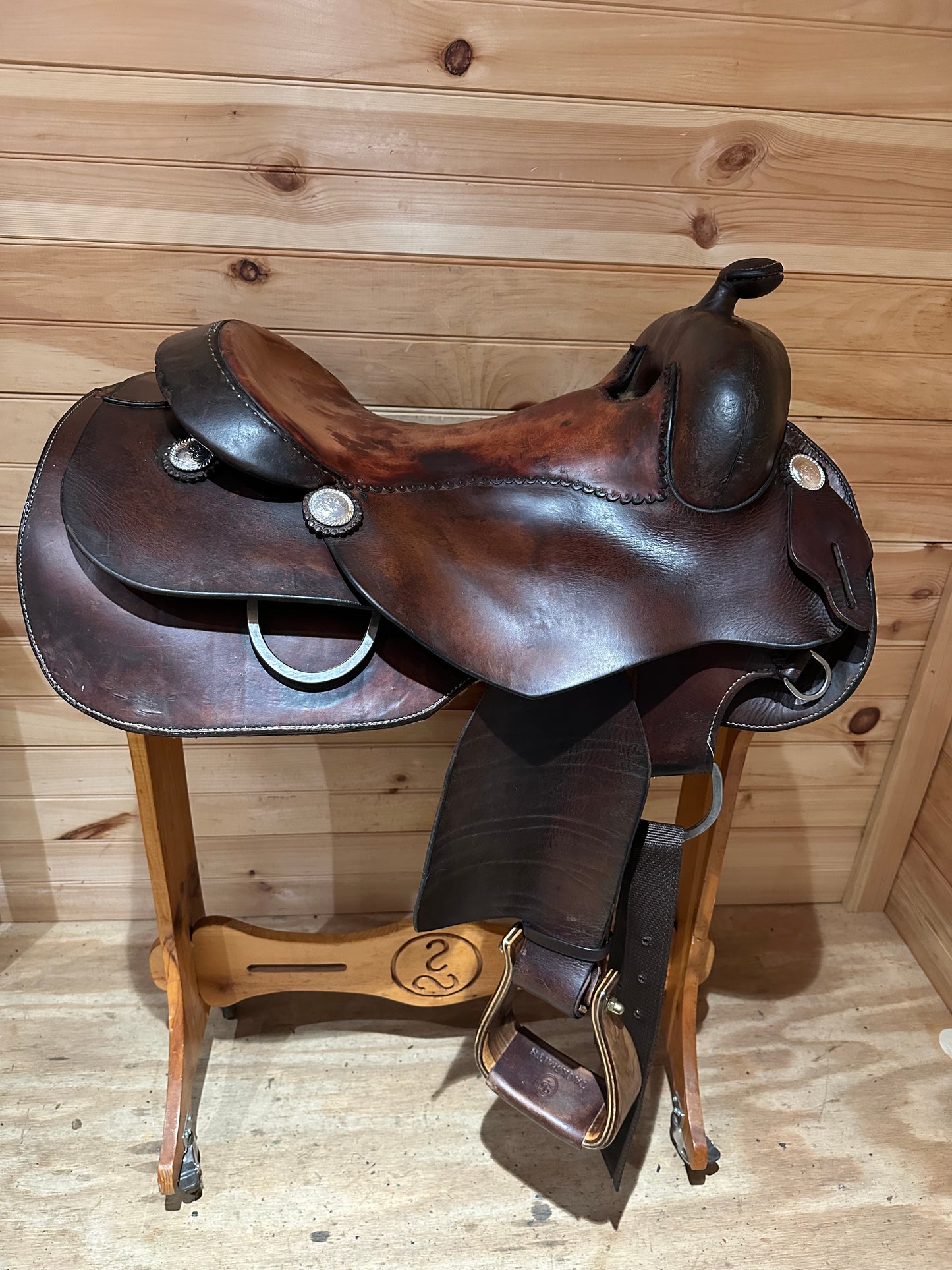 16” Pard’s Advantage Western Training Work Saddle