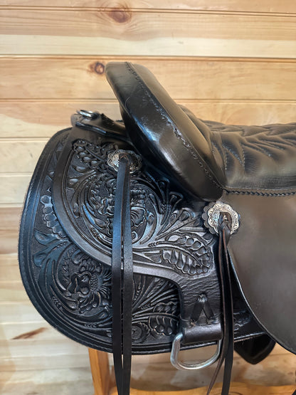 17.5” Tucker Meadow Creek  Western Trail Saddle Model 291