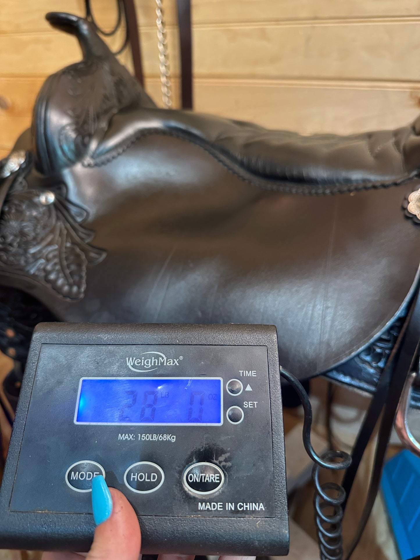 17.5” Tucker Meadow Creek  Western Trail Saddle Model 291