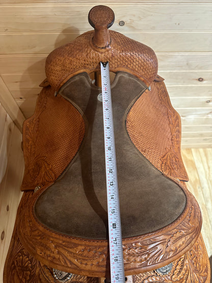 16” Champion Turf Reining Western Saddle