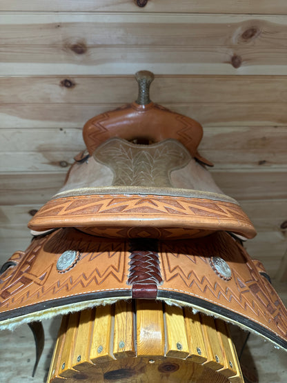 14” Dale Fredericks Saddlesmith Barrel Racing Saddle Model 21544