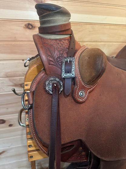 15.5” Cowboss Wade Lite Western Ranch Saddle