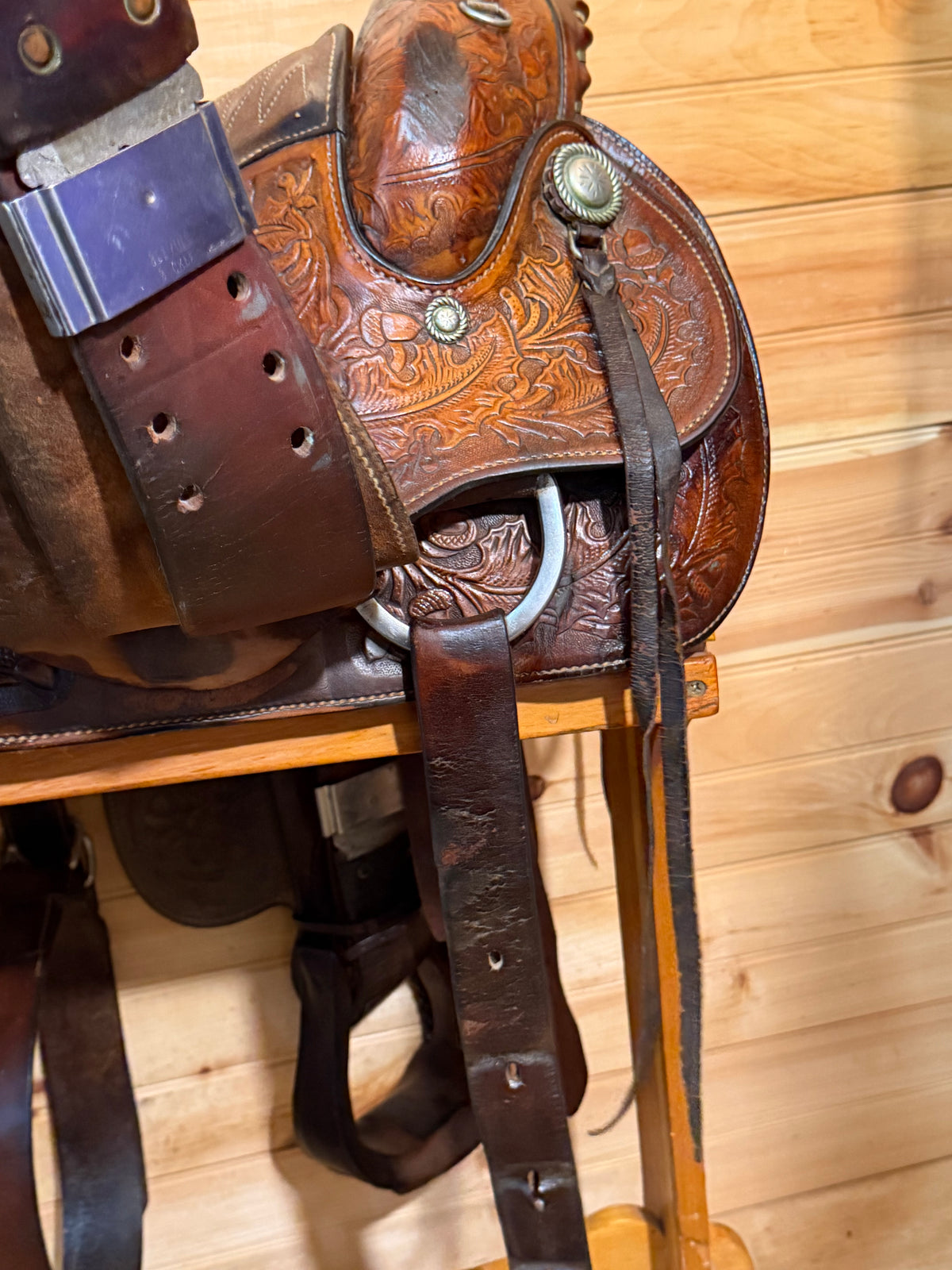 16” Tex Tan Hereford Equitation Show Saddle Model 1192I