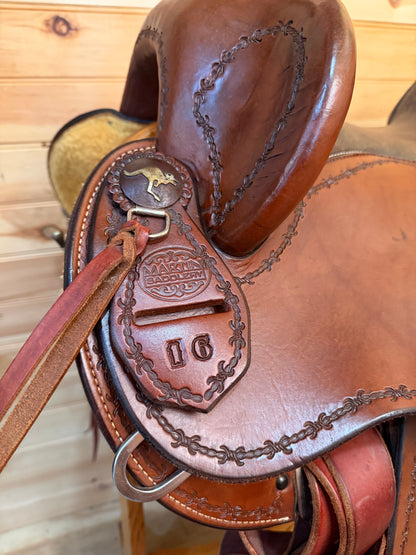 16” Clinton Anderson Aussie Stock Saddle by Martin Saddlery