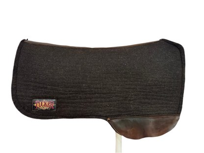 Tucker Full Skirt Apex Pad 100% Wool Saddle Pad, 28”L x34”D x1”