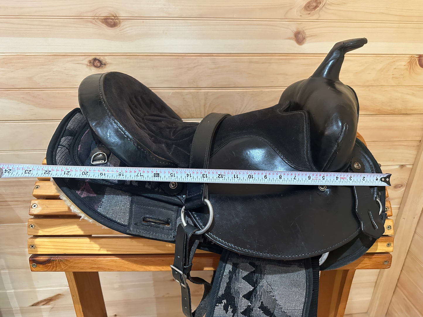 15” Big Horn Lightweight Western Trail Saddle Model 187