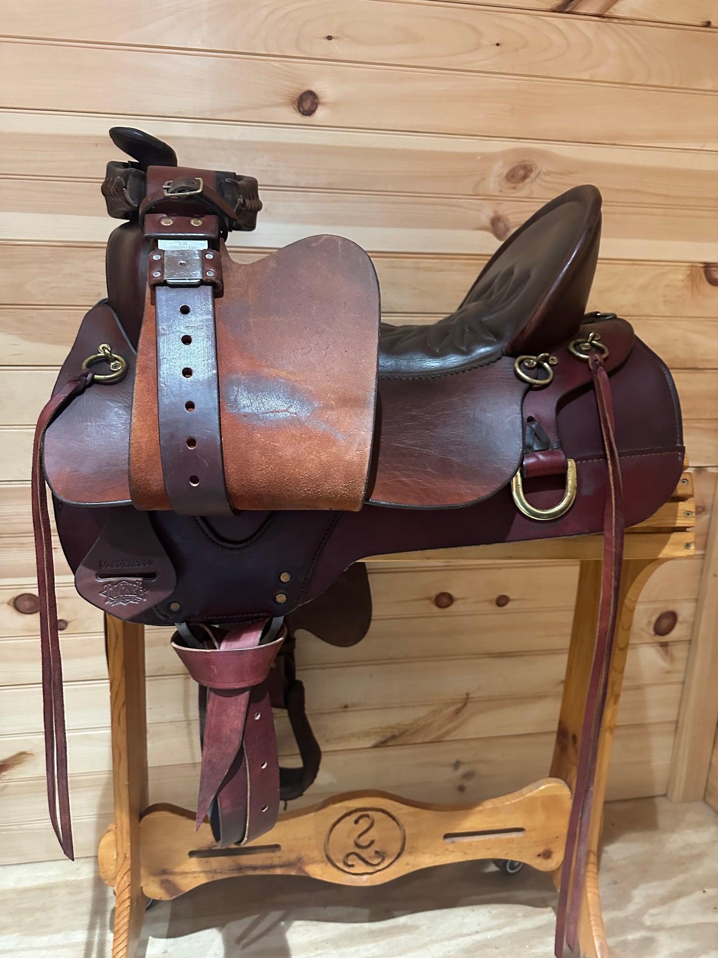 17.5” Tucker Saddlery Western Trail Saddle Model 257