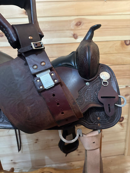 17” Circle Y High Horse Mineral Wells Western Trail Saddle Model 6812 (2020)