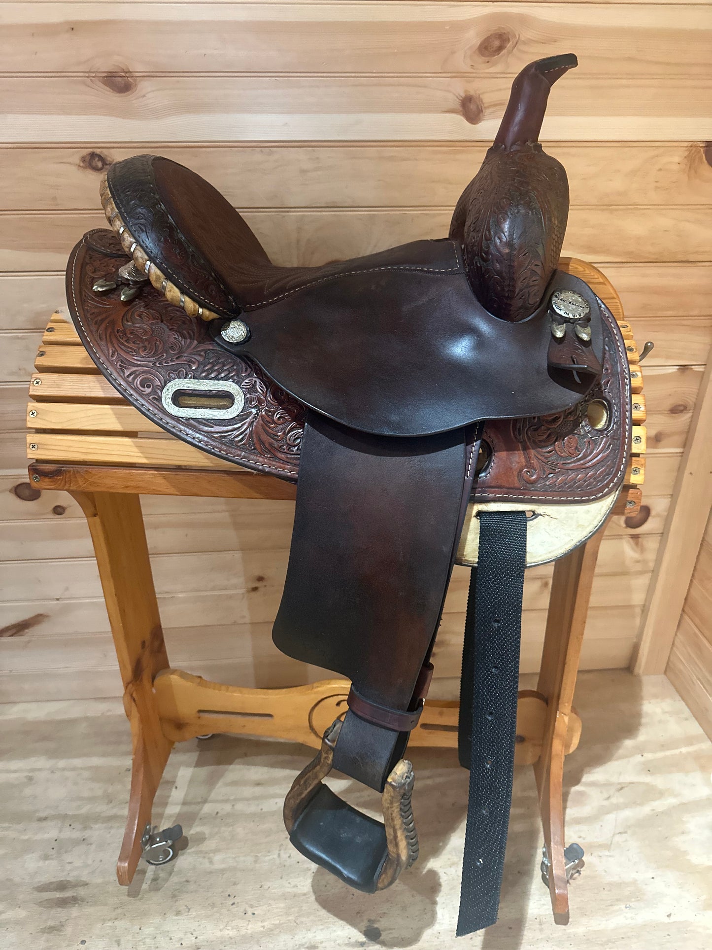 14” Circle Y Martha Josey Ultimate Barrel Racing Saddle Model 1173