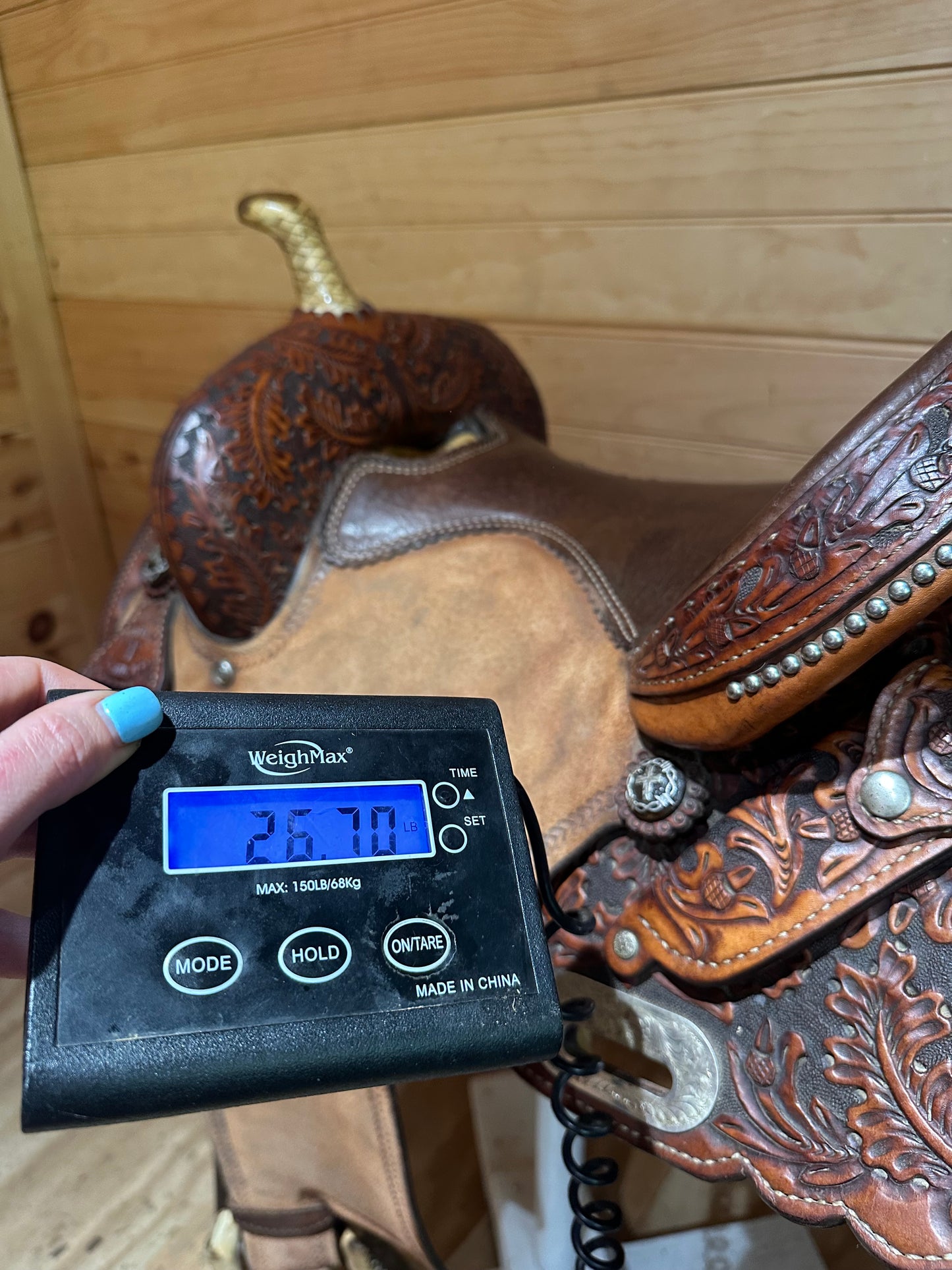 14.5” Ammerman Angel Kisses Barrel Racing Saddle