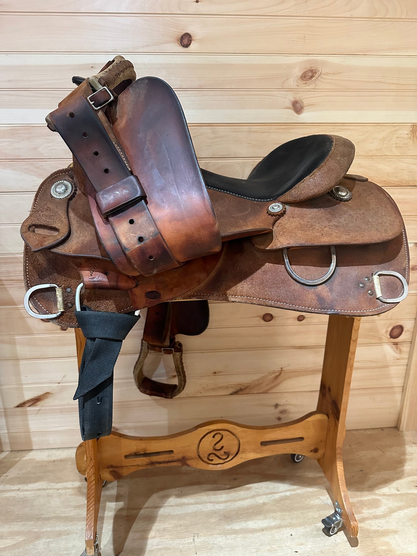 16” SRS Western Work Training Trophy Saddle