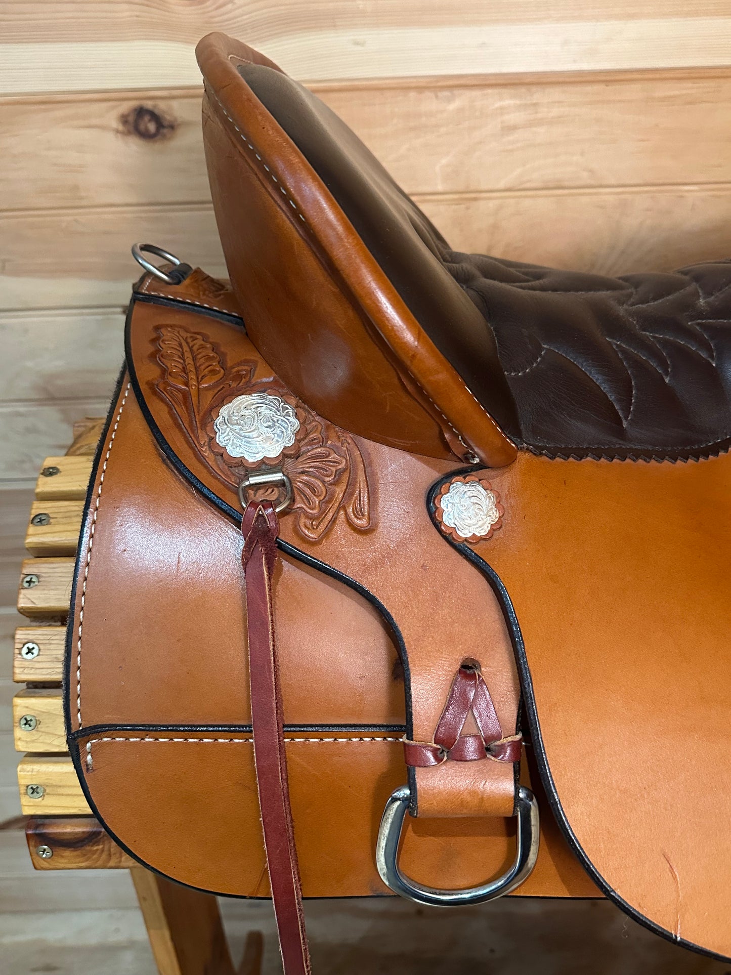 16.5” Tucker High Plains Western Trail Saddle Model 260
