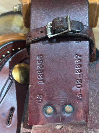 16” Tex Tan Hereford Reining Western Saddle Model 08-1283S6
