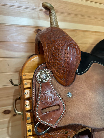 15” Hud Roberts HR Barrel Racing Western Saddle