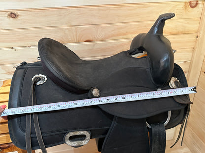 15” Abetta Lightweight Western Trail Saddle