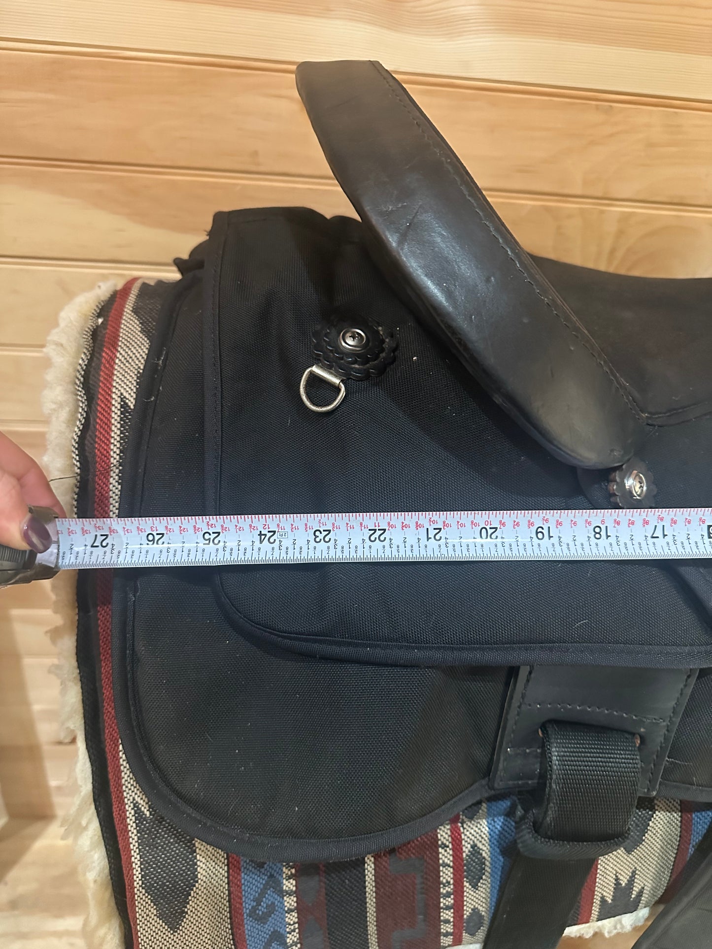 17” Circle Y Park & Trail Lightweight Western Saddle Model 3011